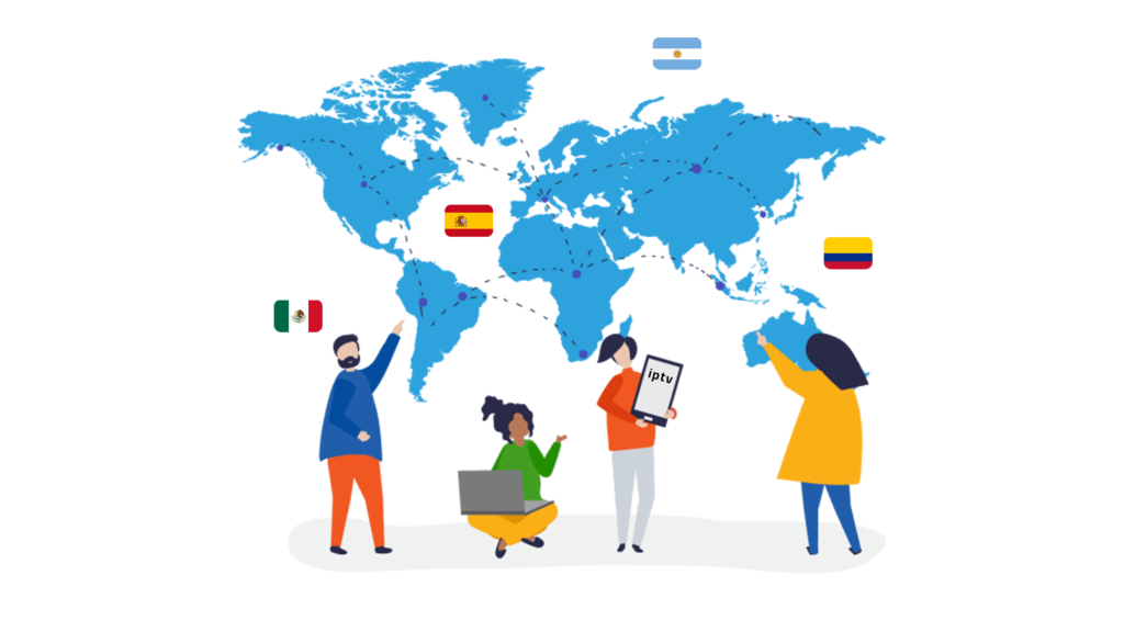iptv españa bandera